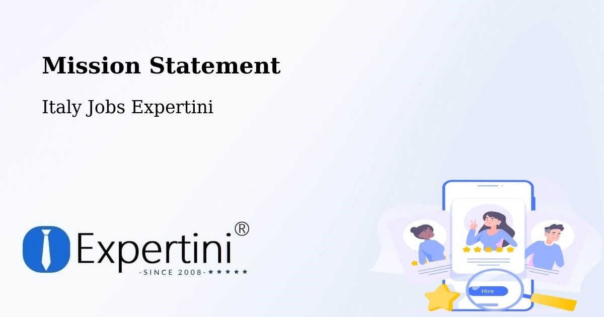 Corporate Mission – Petacciato - Italy Jobs Expertini